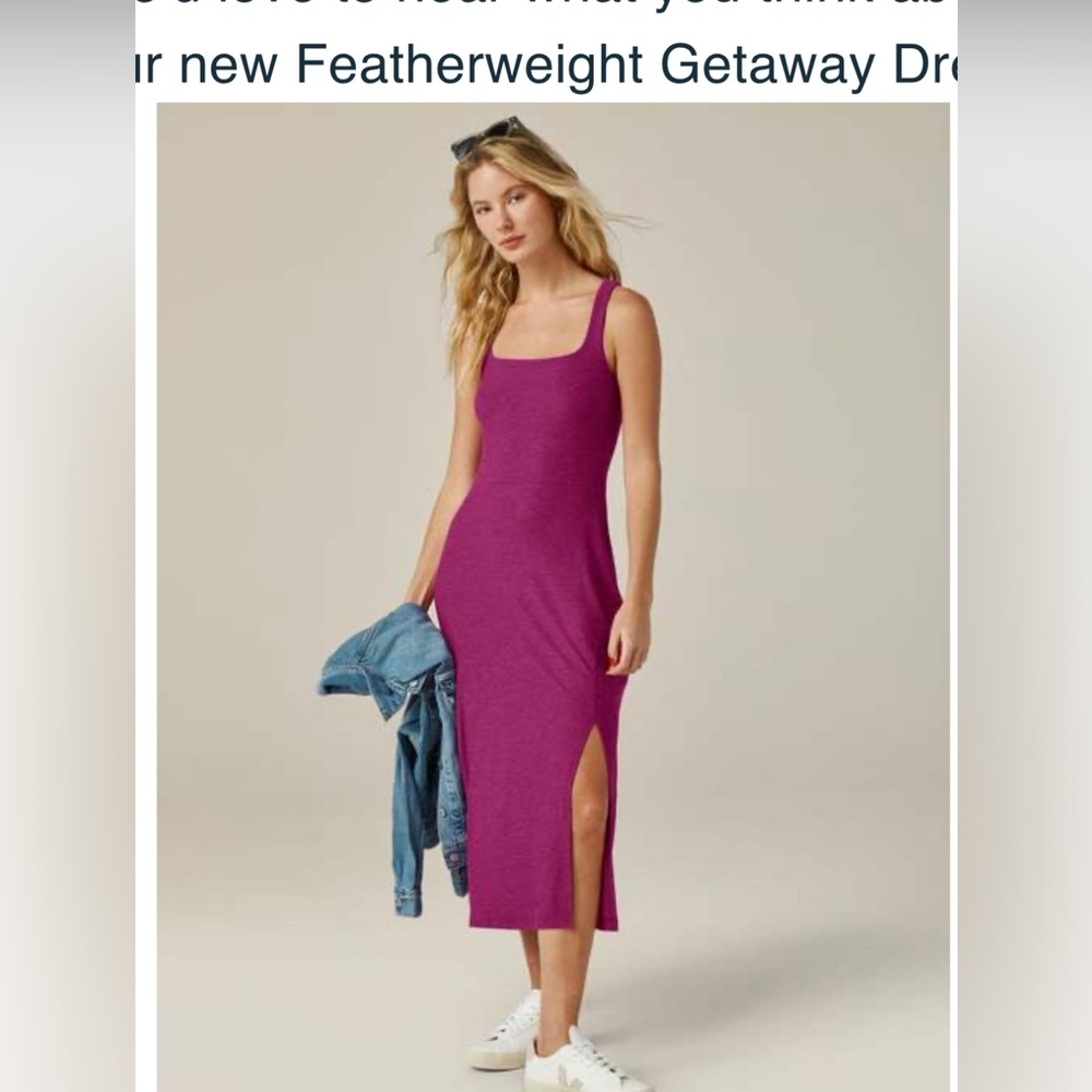 Beyond Yoga NWT Featherweight Getaway Dress